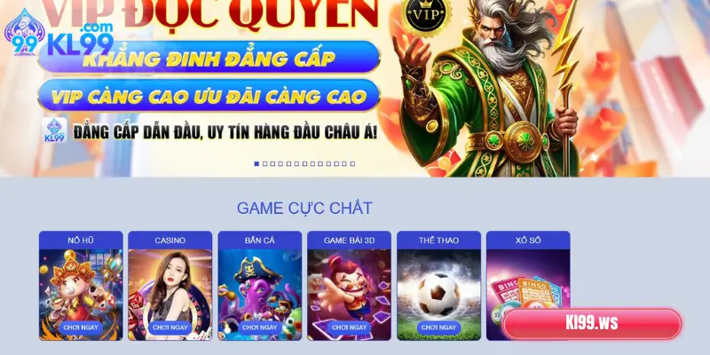 KL99 098ogcn ❤️ NHÀ CÁI KL99 WS NỔ HŨ VIP 2025 - Link KL99 New 20 Top sản phẩm cá cược đặc trưng của KL99
